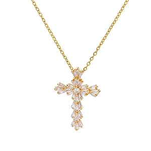 Amazon.com: KIEUUPLOAD New 2025 Luxury Zirconia Cross